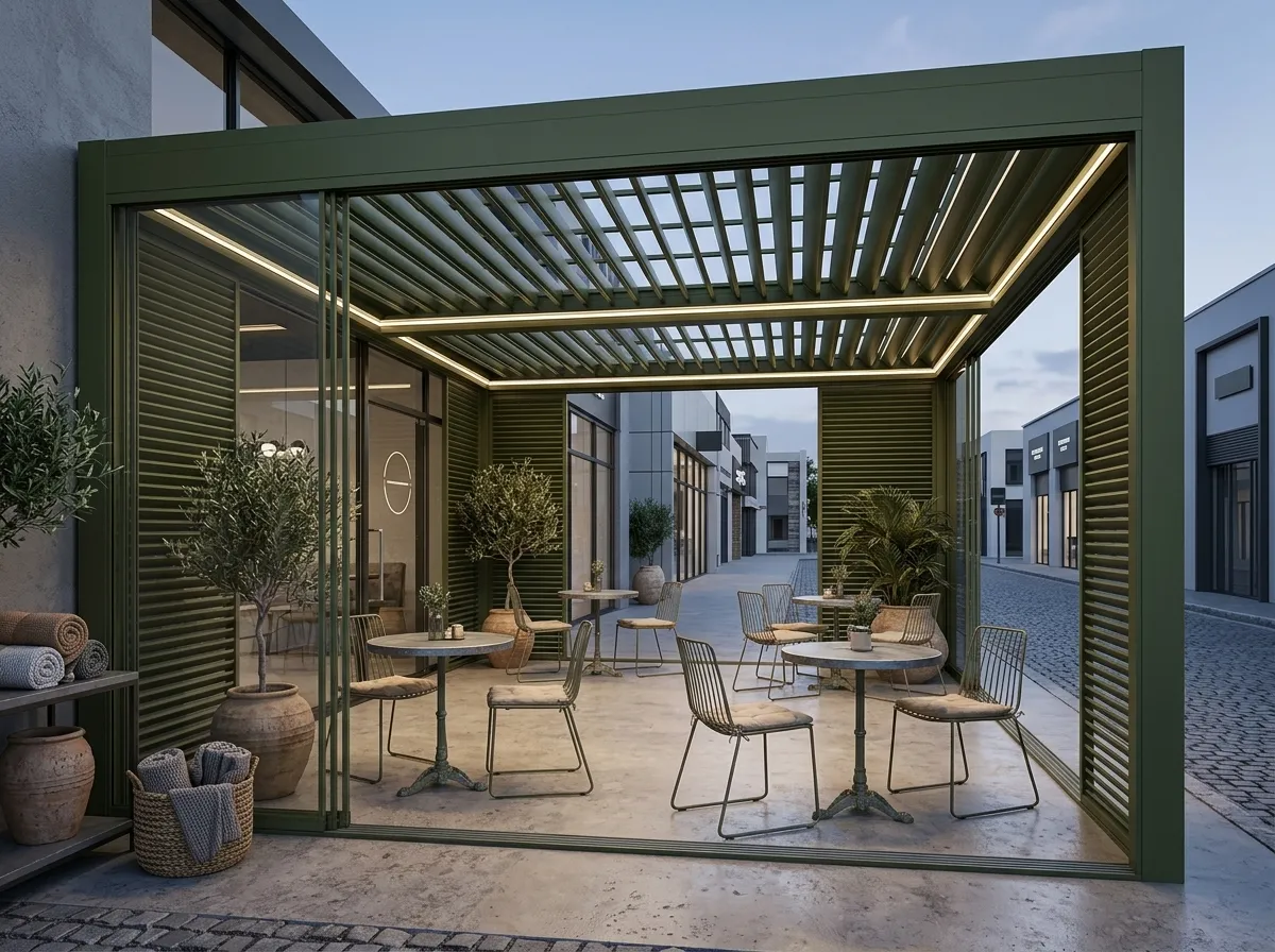 Bioklimatik Pergola Yelki