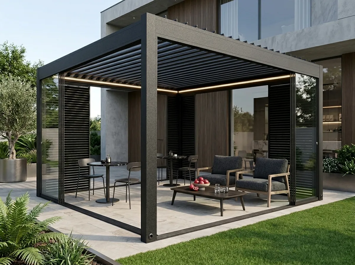 Bioklimatik Pergola Yelki - Uygulama Görseli 1