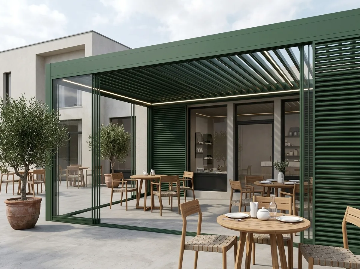 Bioklimatik Pergola Yelki - Uygulama Görseli 2
