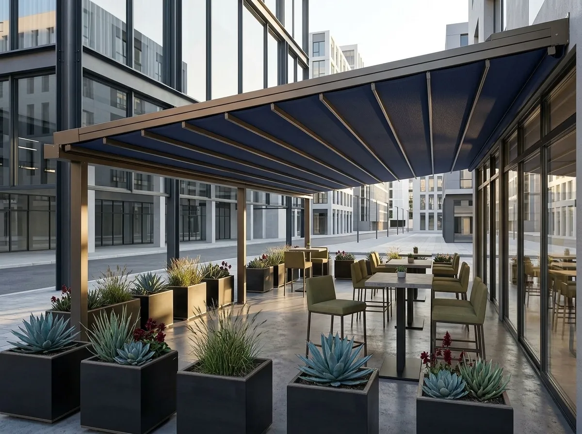 Otomatik Pergola Yelki - Uygulama Görseli 2